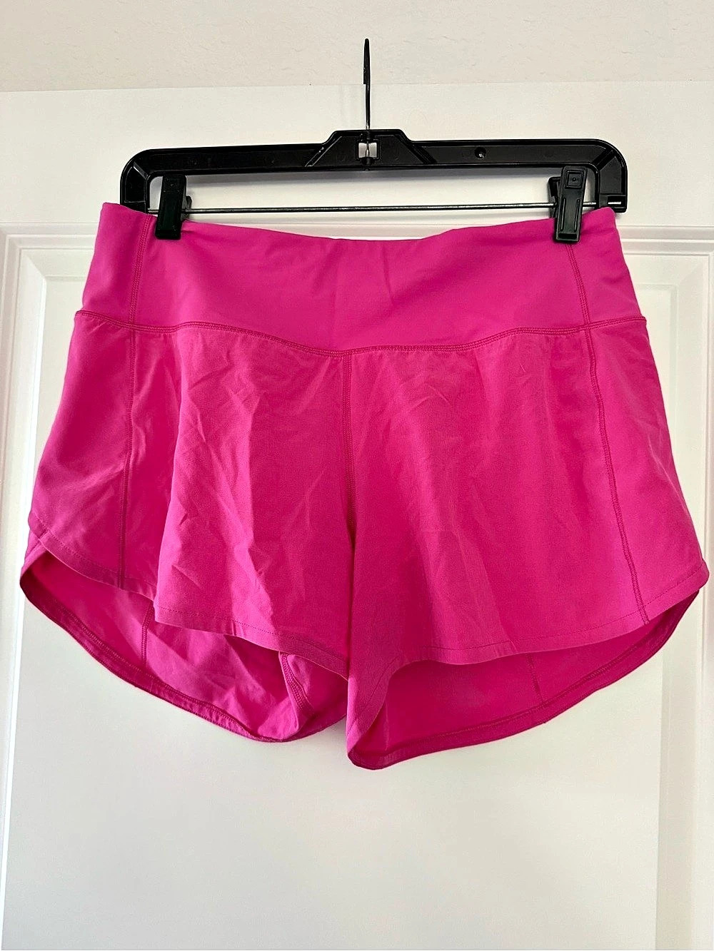lululemon Speed Up Mid-Rise Lined Short 4" Shorts Pink Size 6